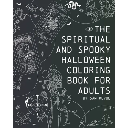 The Spiritual and Spooky Halloween Coloring Book for Adults - Paperback | Books | Wiccan Center