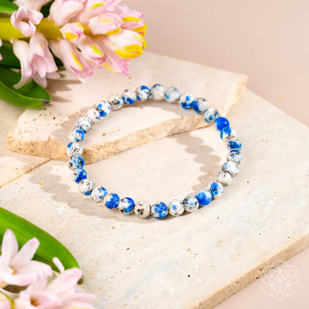 Rare K2 Stone Bracelet of Spiritual Adventure | 6mm | Bracelet | Wiccan Center