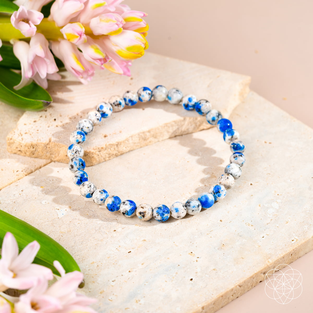 Rare K2 Stone Bracelet of Spiritual Adventure | 6mm | Bracelet | Wiccan Center