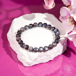 The Empath’s Cord Cutter – Black Moonstone Bracelet | Bracelet | Wiccan Center