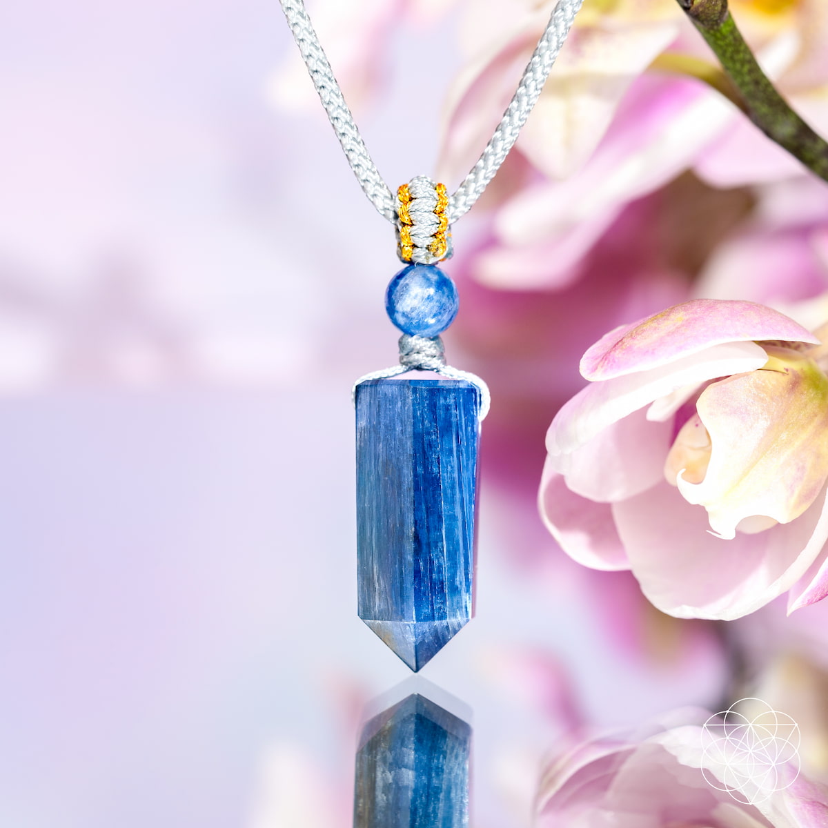 The Aura Shield - Rare Kyanite Pendant | Pendant | Wiccan Center