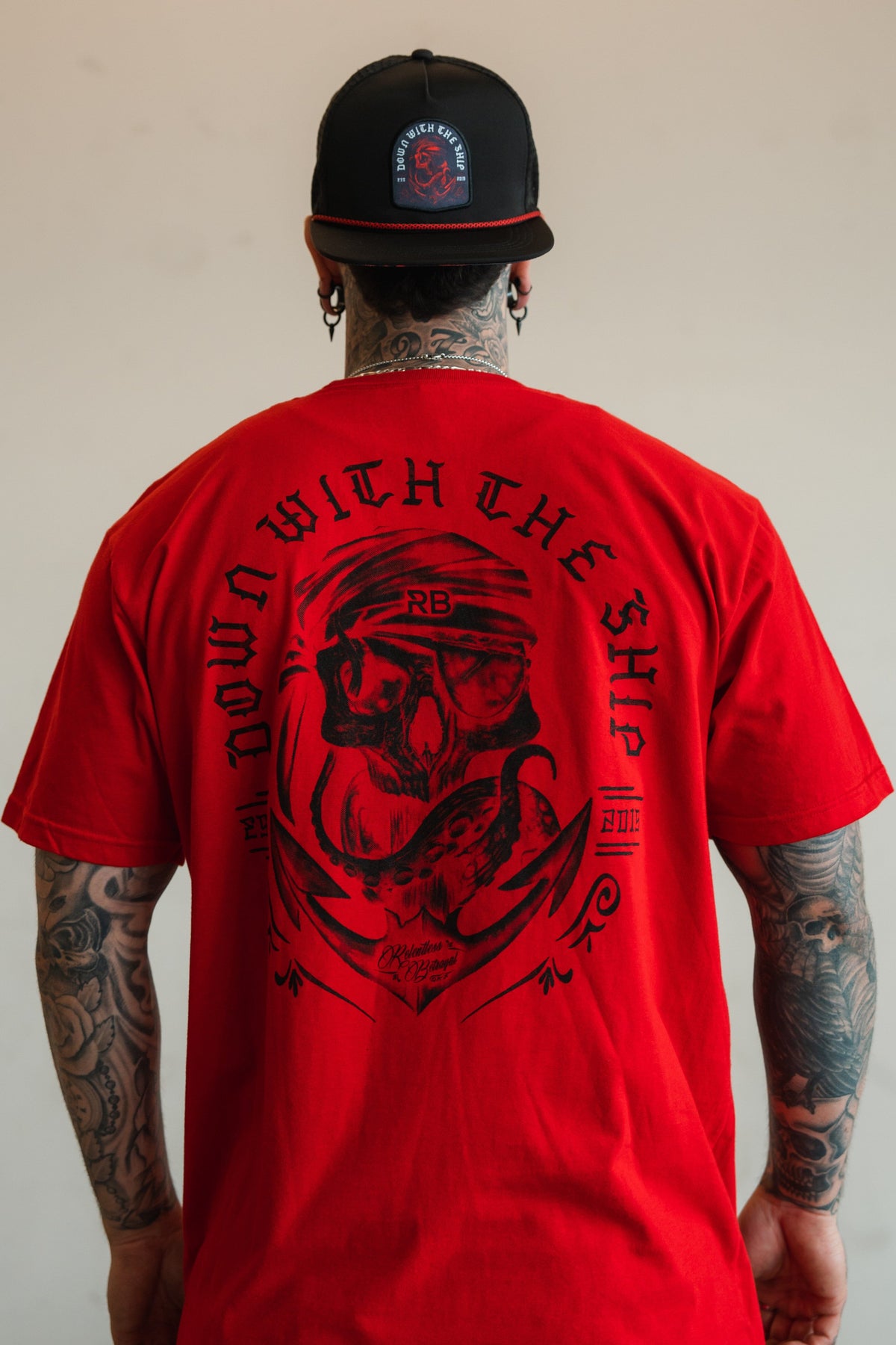 Ship Wreck Red T-Shirt | | Wiccan Center