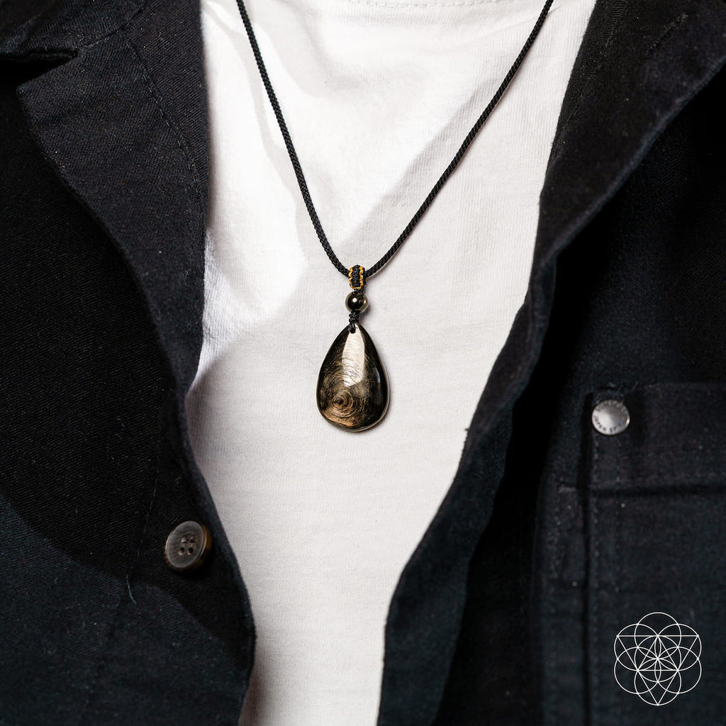 The ﻿Hypersthene Millionaire Manifestation Pendant | Necklace | Wiccan Center