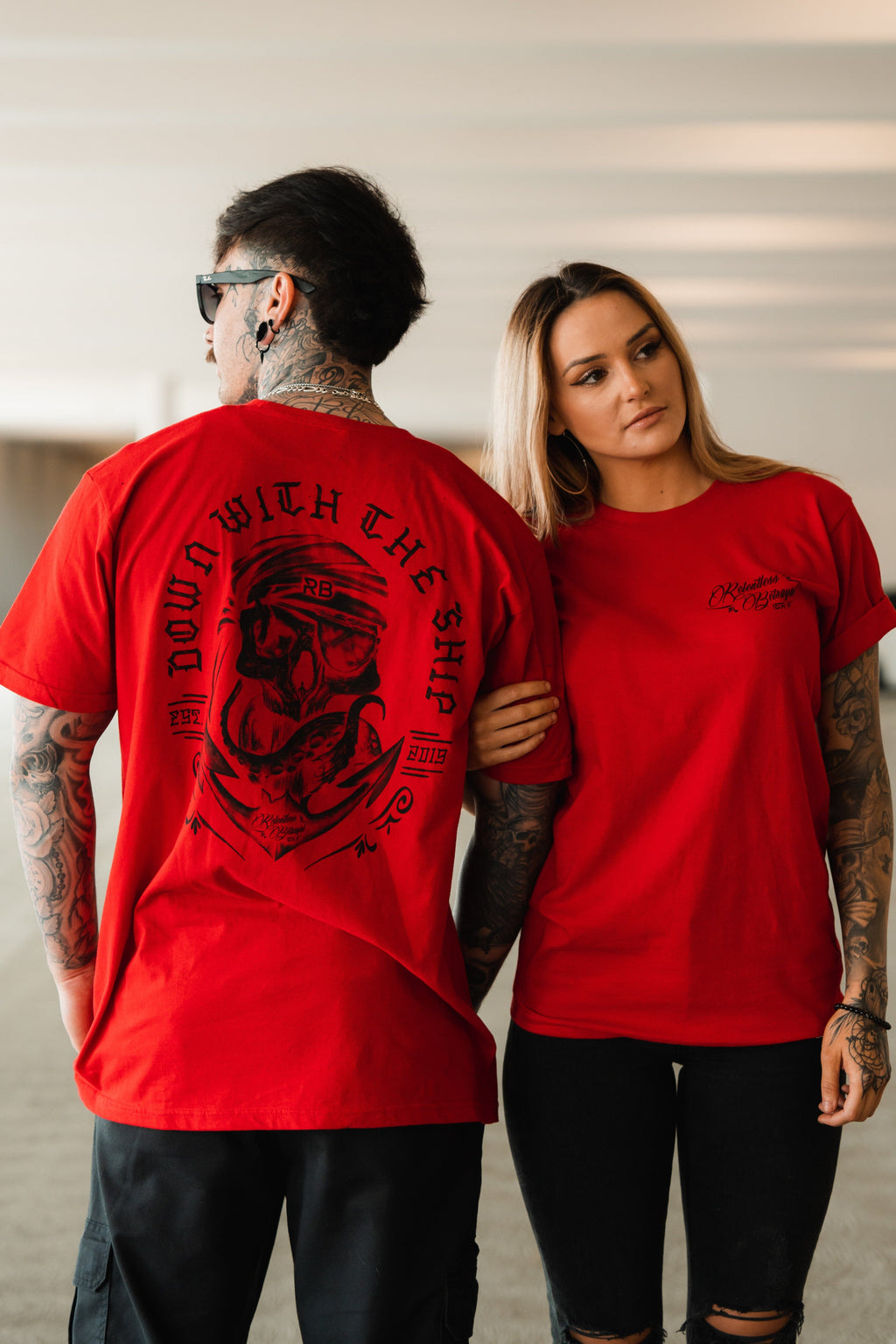 Ship Wreck Red T-Shirt | | Wiccan Center