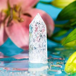 Limitless Manifestation - Ice Quartz Point | Home Decoration | Wiccan Center