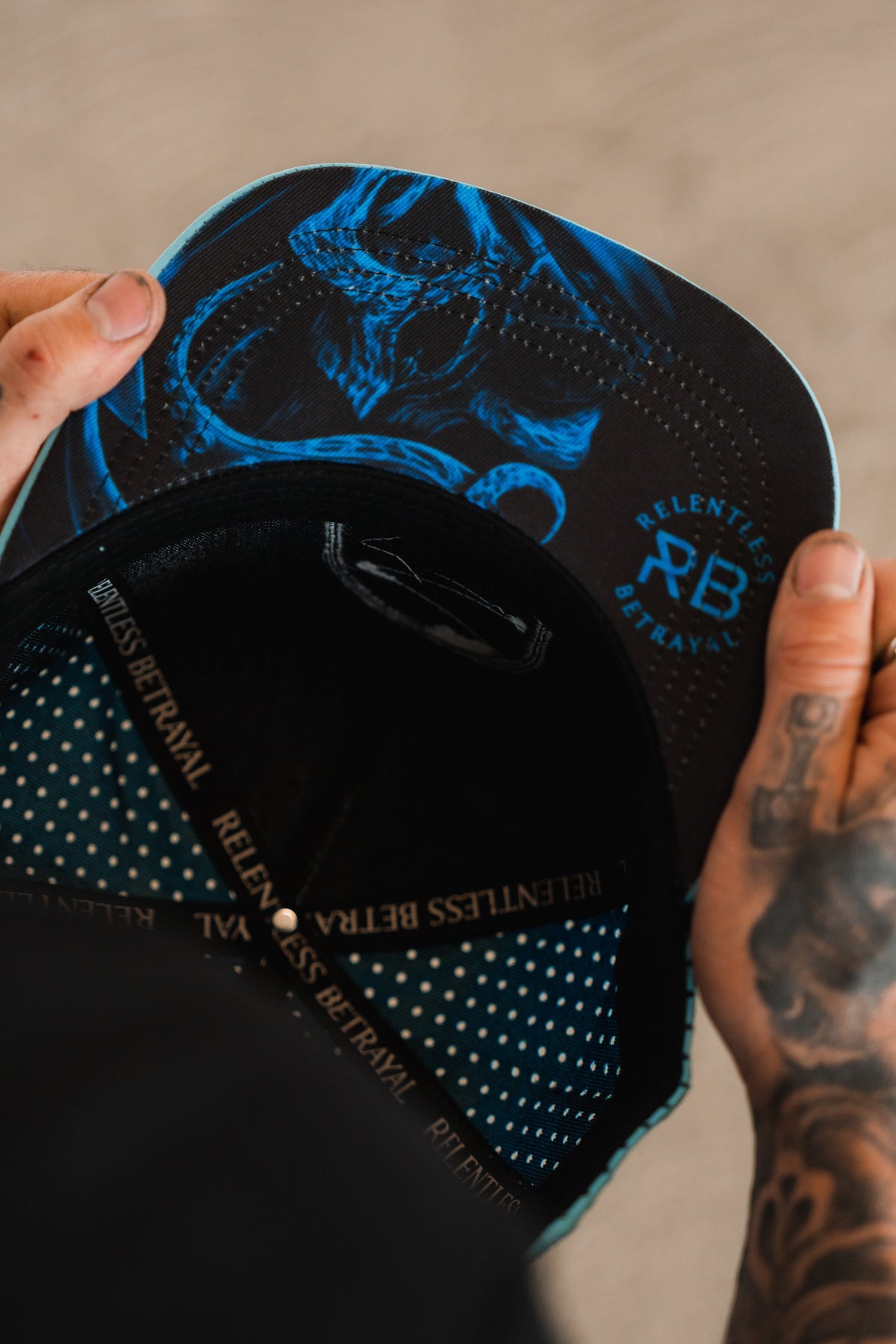 Ship Wreck BLUE Snapback | hat | Wiccan Center
