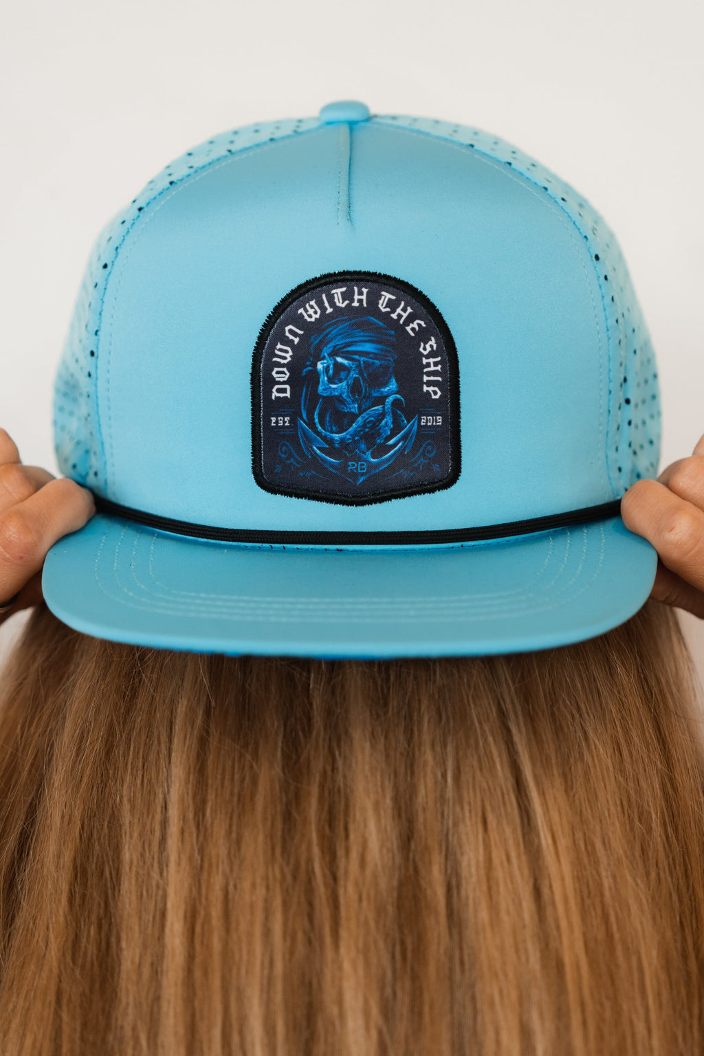 Ship Wreck BLUE Snapback | hat | Wiccan Center