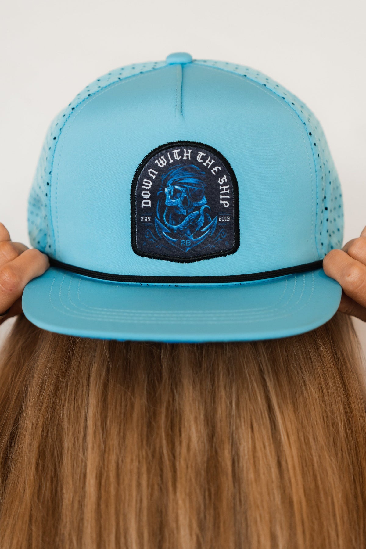 Ship Wreck BLUE Snapback | hat | Wiccan Center
