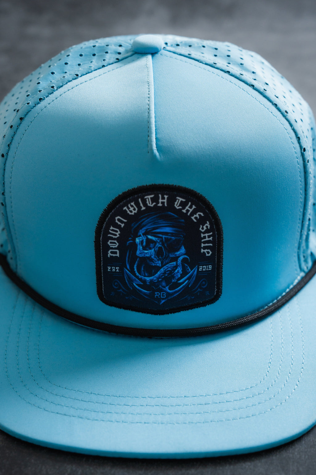 Ship Wreck BLUE Snapback | hat | Wiccan Center
