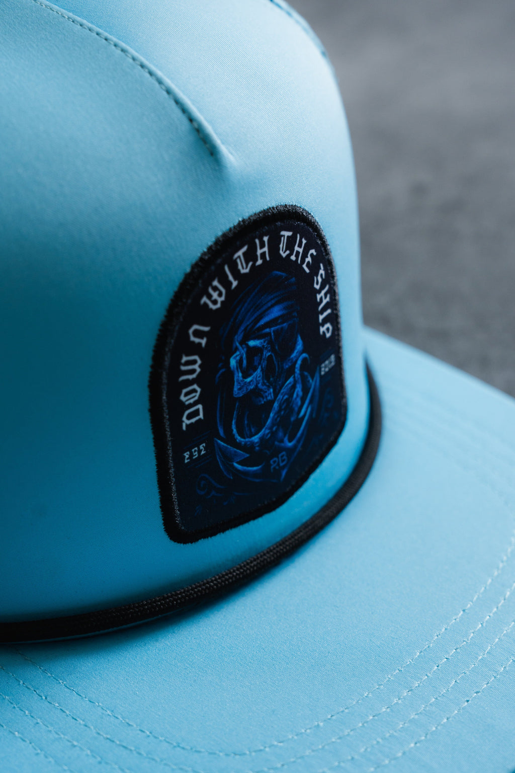Ship Wreck BLUE Snapback | hat | Wiccan Center