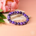 Unshakeable Intuition - Rare Siberian Charoite Bracelet | Bracelet | Wiccan Center