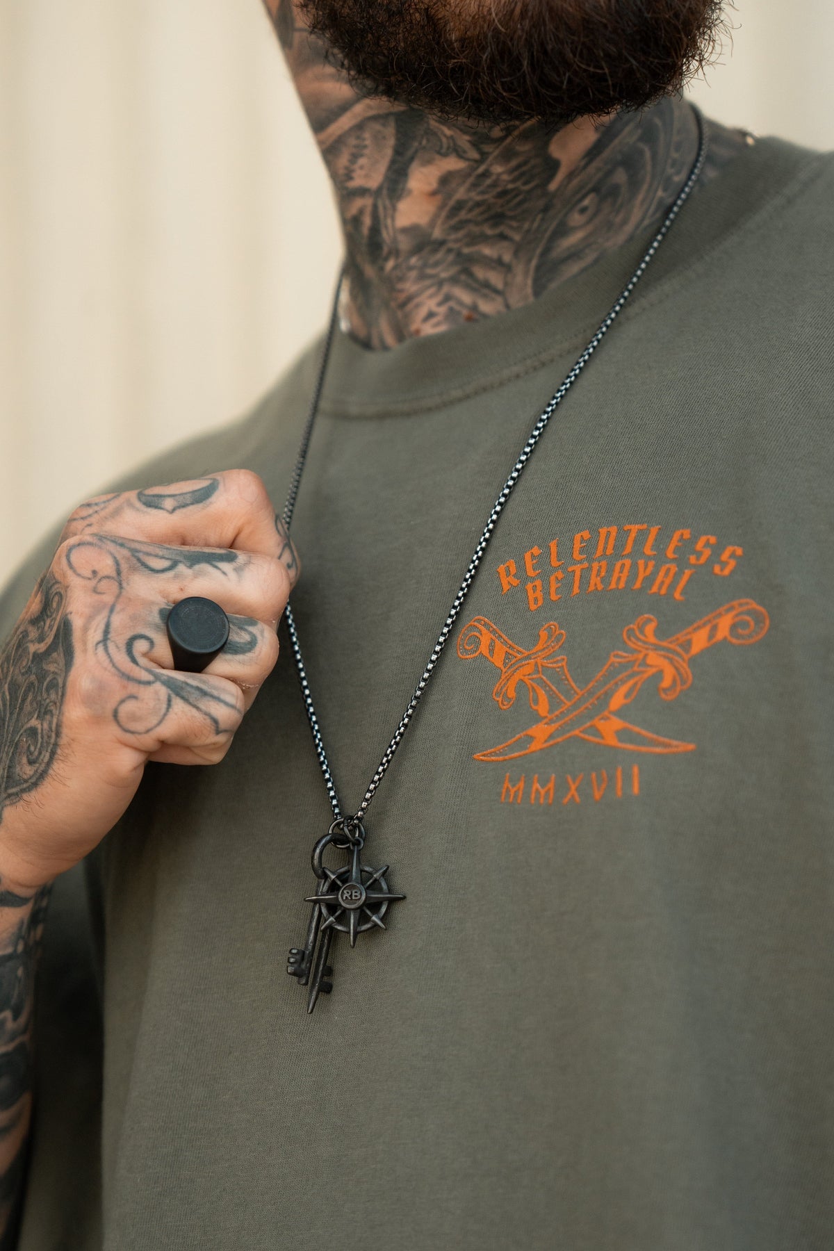 Hell or High Water Premium Olive T-Shirt | | Wiccan Center