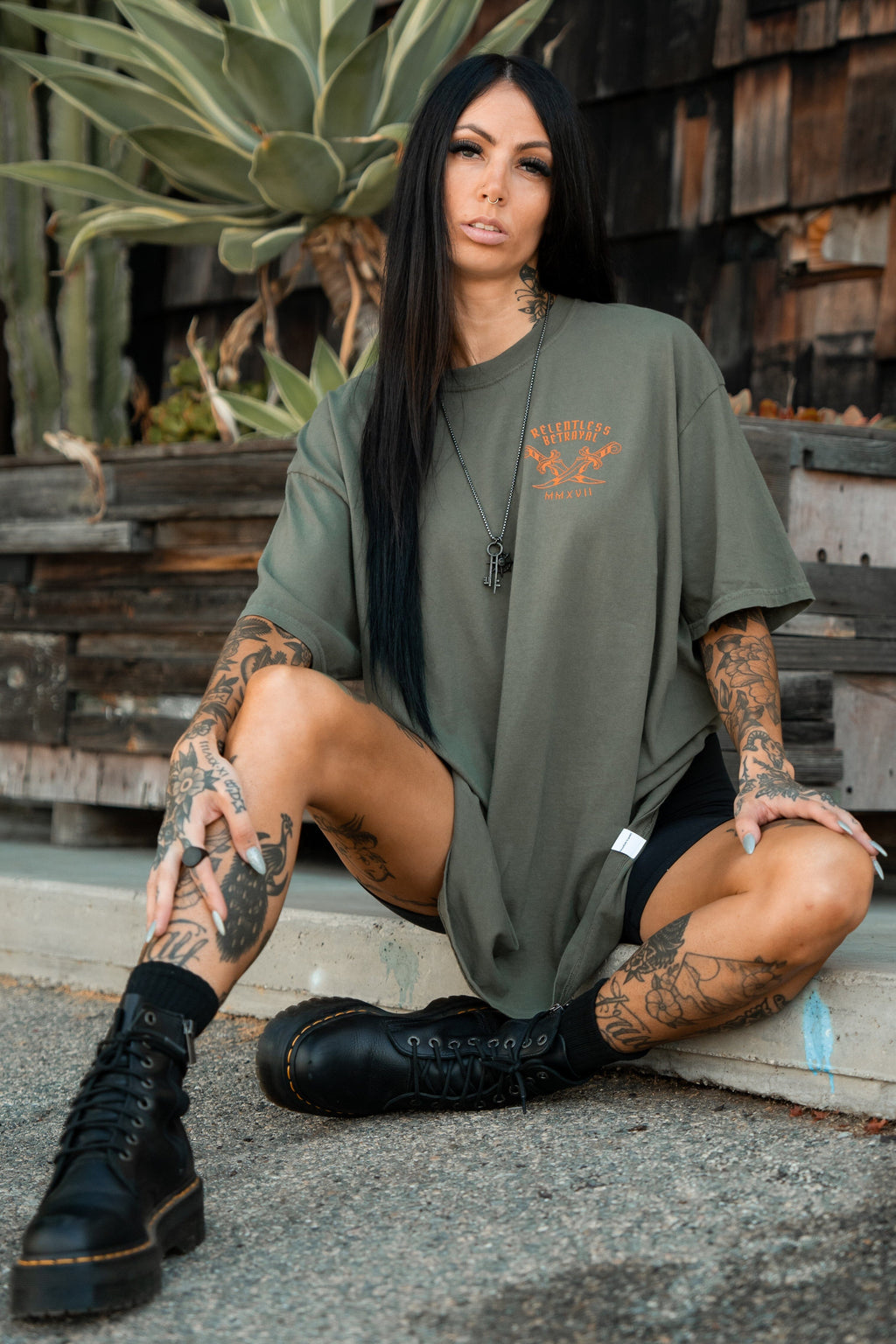 Hell or High Water Premium Olive T-Shirt | | Wiccan Center