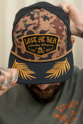 Lost At Sea Frog Camo Snapback | hat | Wiccan Center