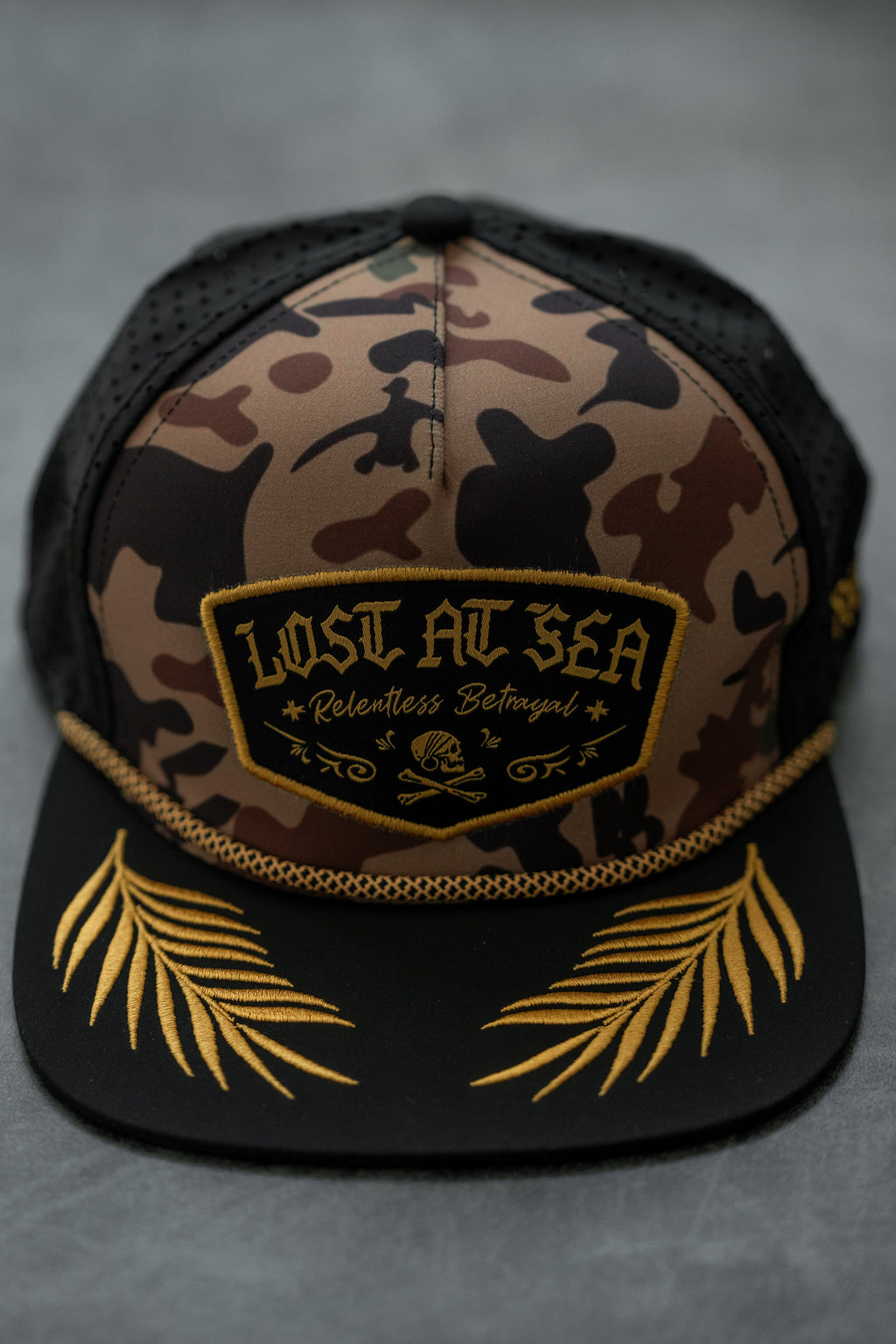 Lost At Sea Frog Camo Snapback | hat | Wiccan Center