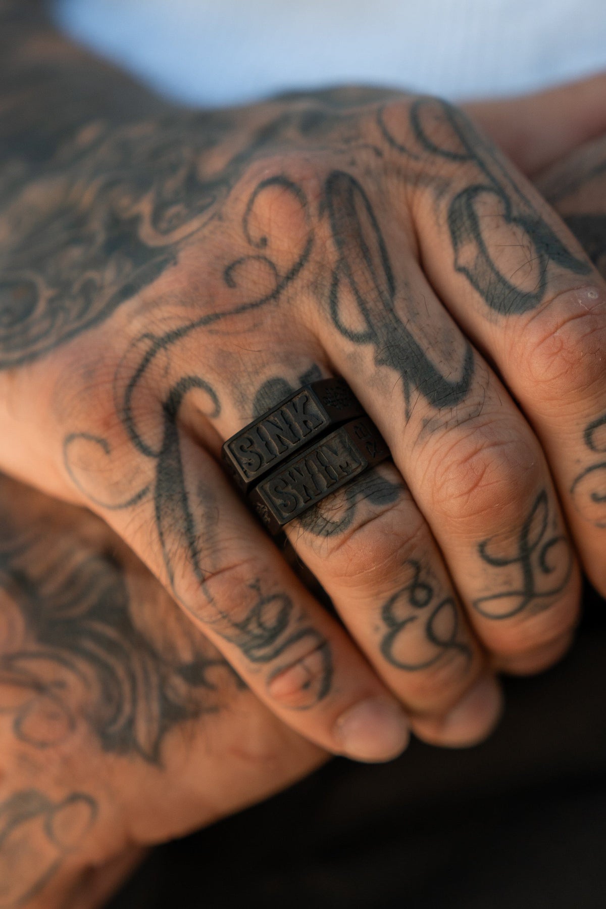 Blackout Sink or Swim Rings | jewelry | Wiccan Center