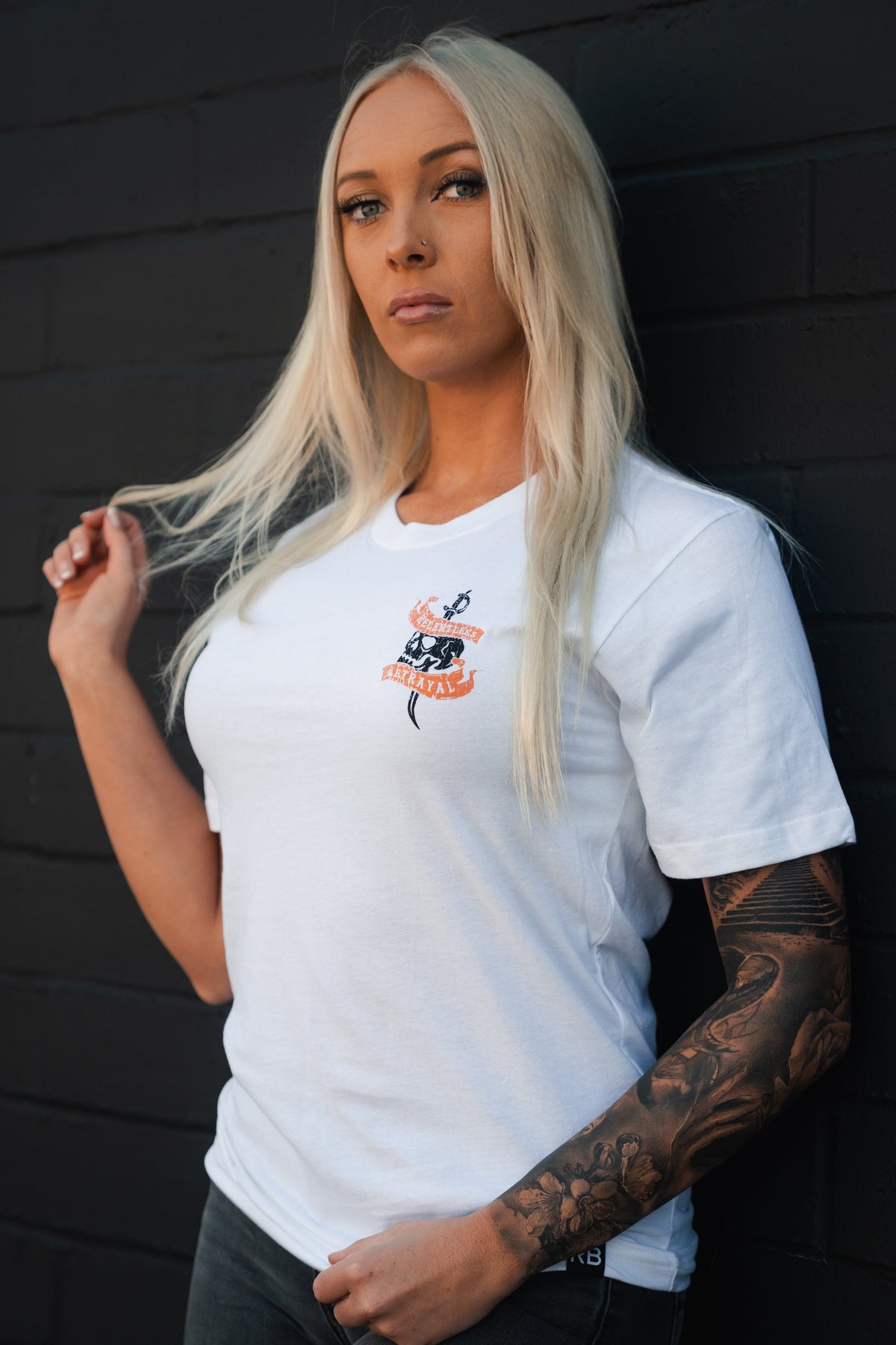 Dead Reckoning White T-Shirt | | Wiccan Center