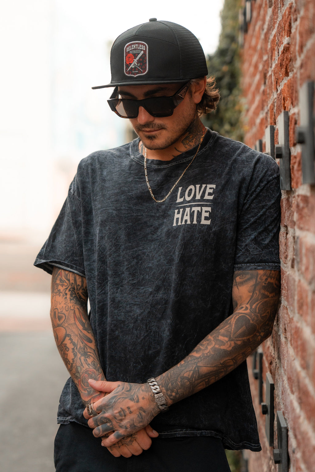Love/Hate Premium T-Shirt | | Wiccan Center