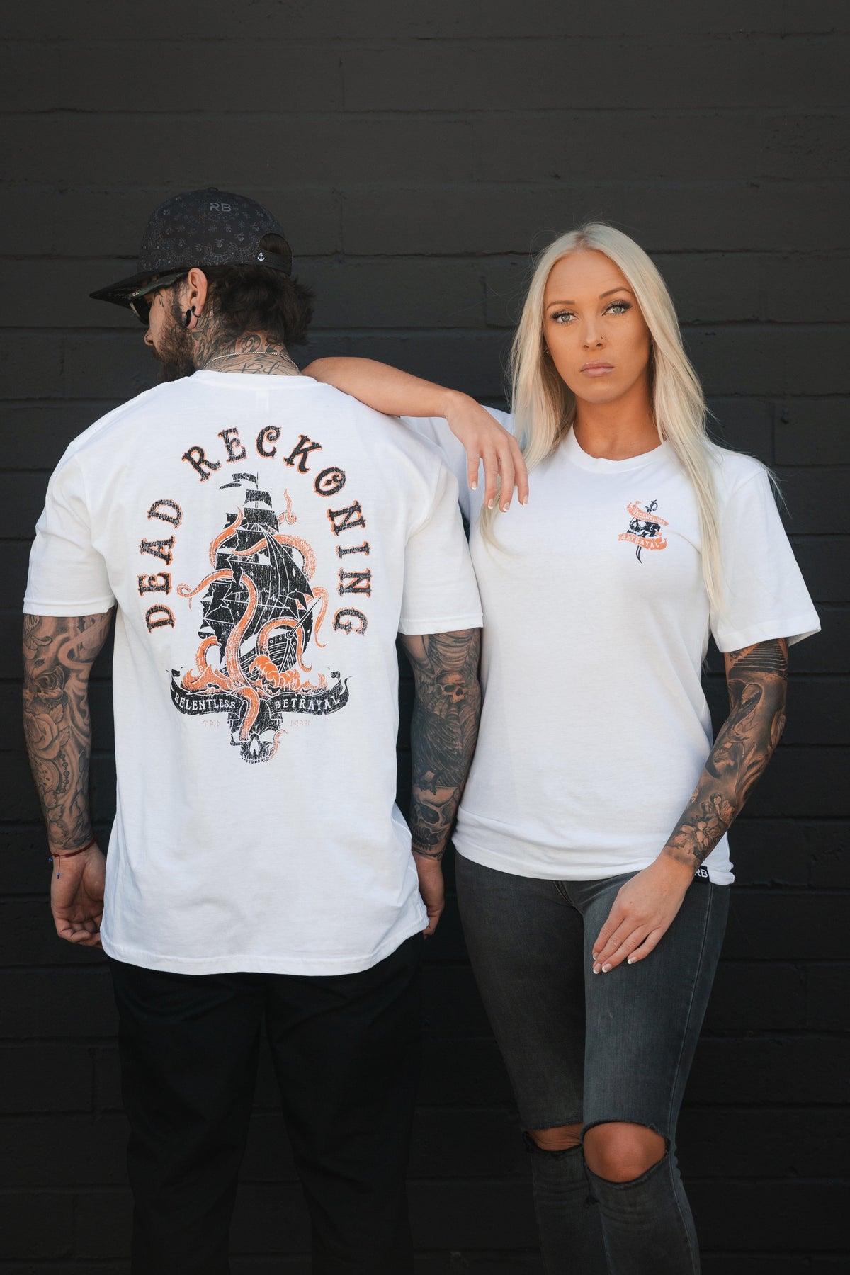 Dead Reckoning White T-Shirt | | Wiccan Center