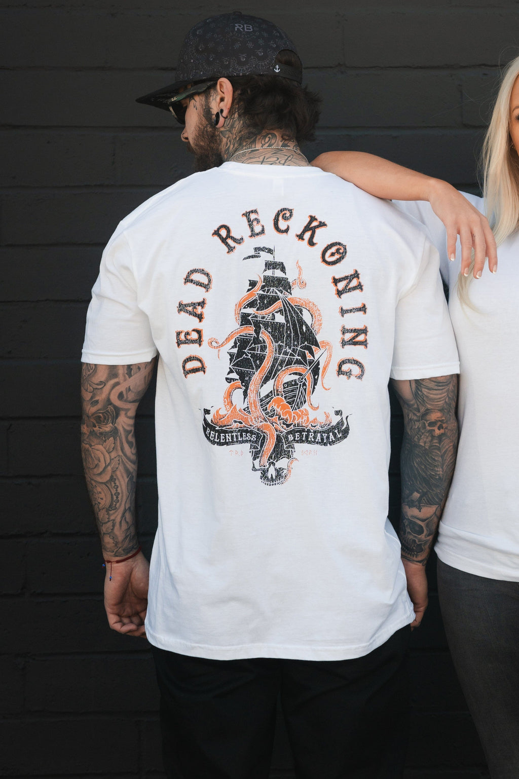 Dead Reckoning White T-Shirt | | Wiccan Center