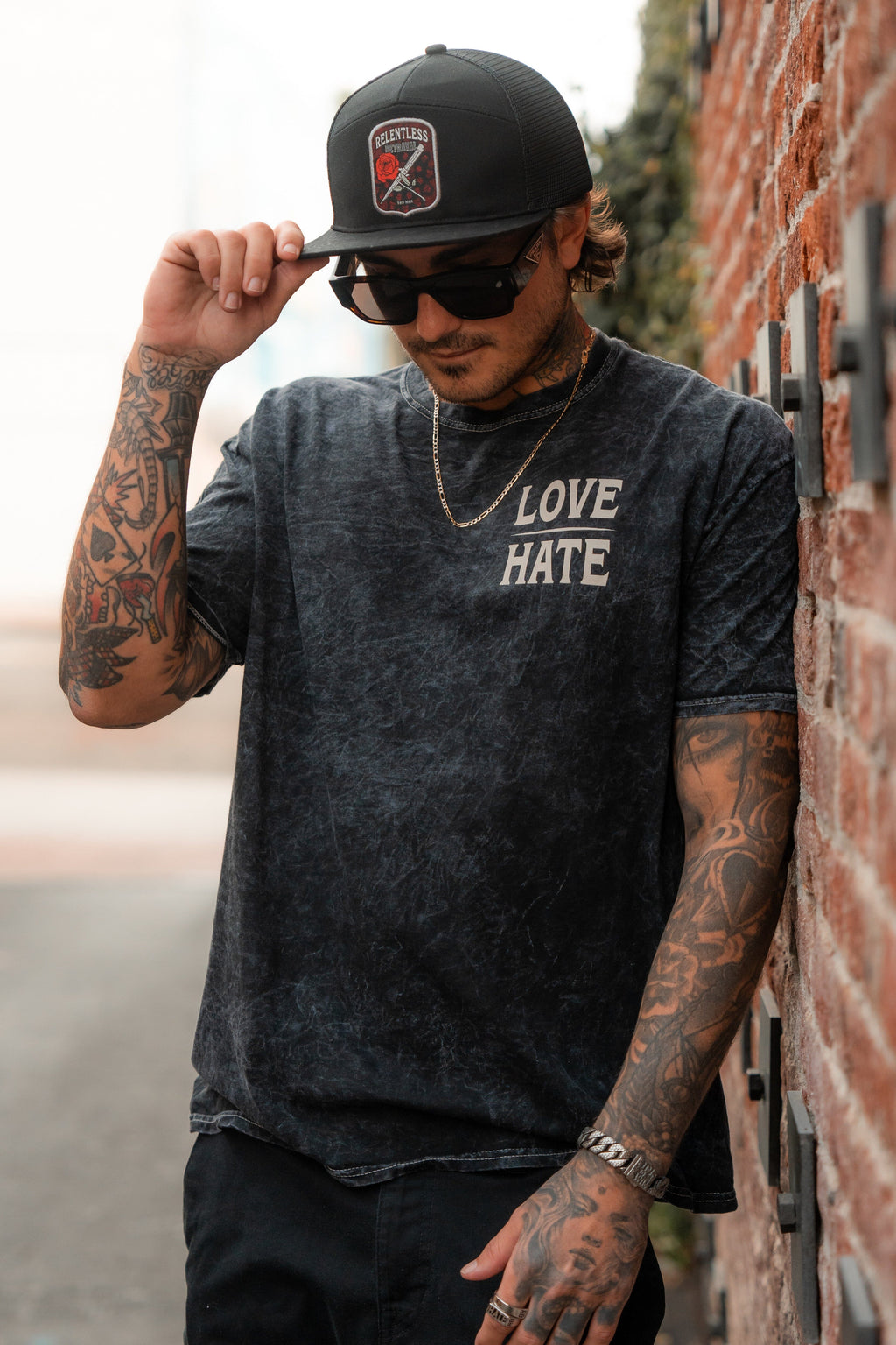 Love/Hate Premium T-Shirt | | Wiccan Center