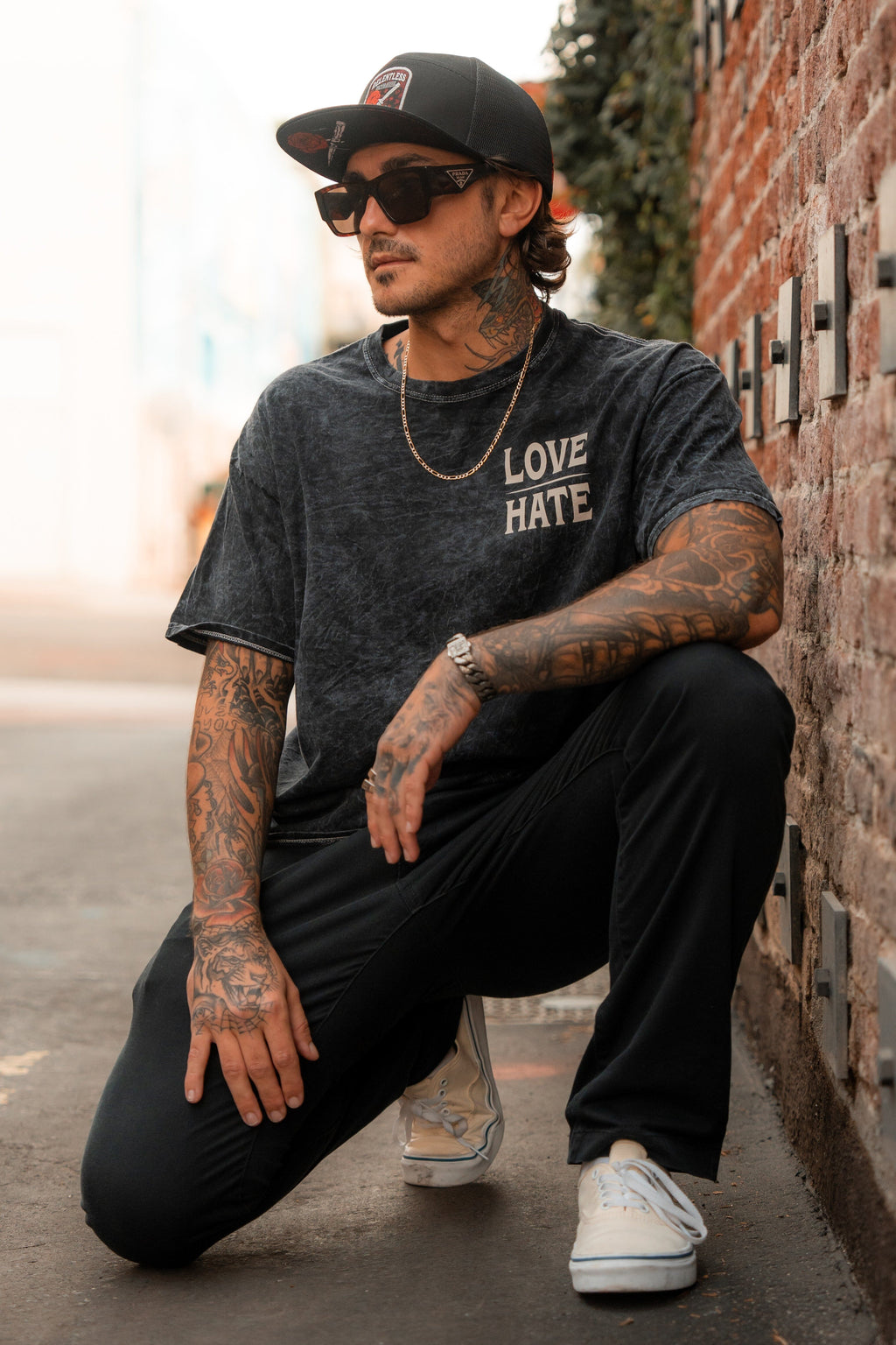 Love/Hate Premium T-Shirt | | Wiccan Center