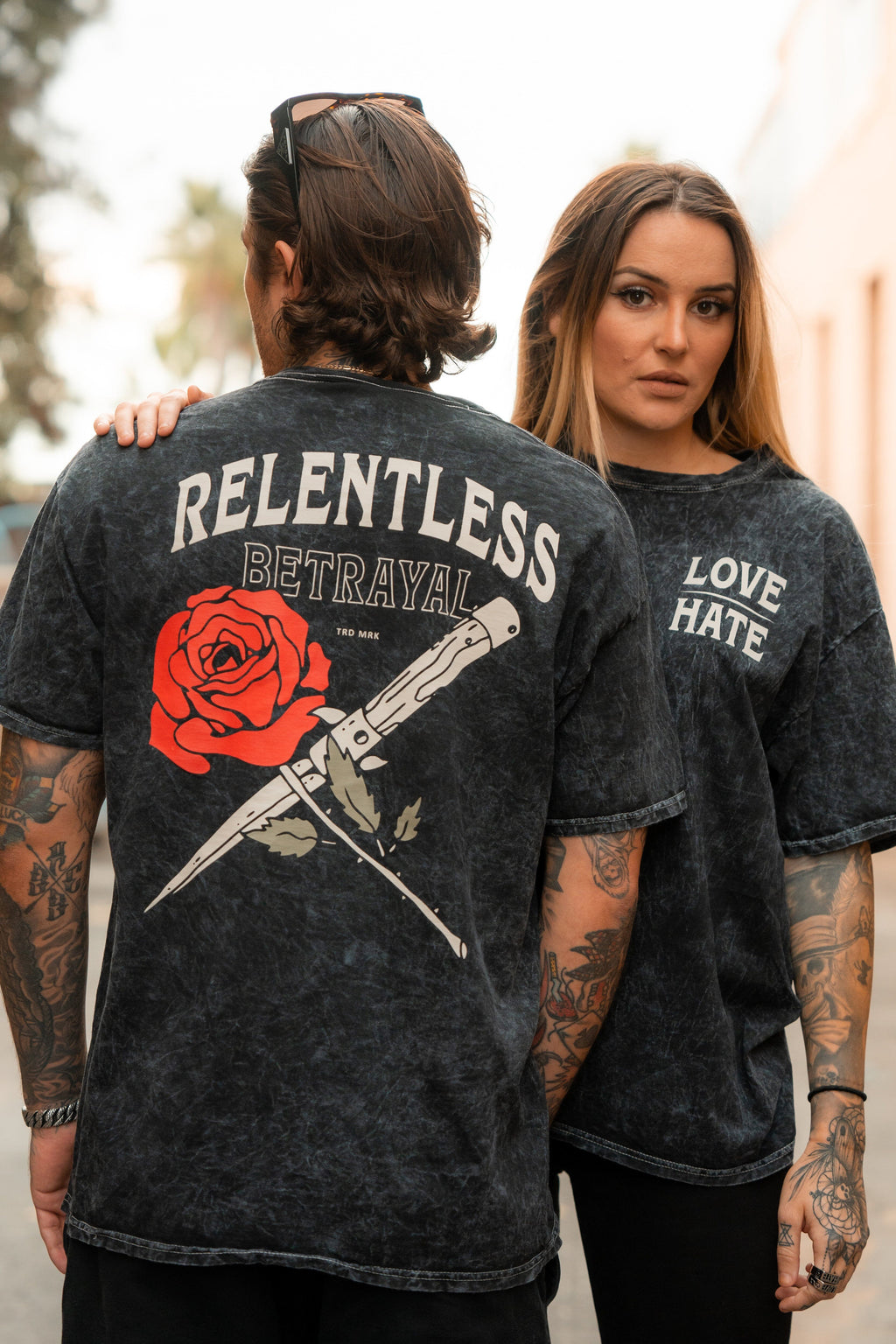 Love/Hate Premium T-Shirt | | Wiccan Center
