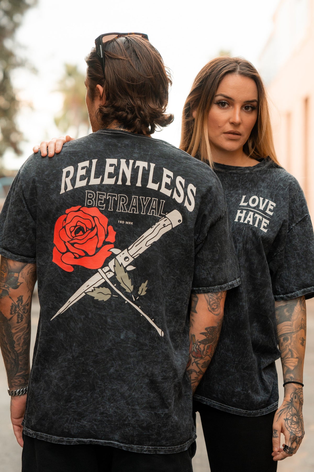 Love/Hate Premium T-Shirt | | Wiccan Center