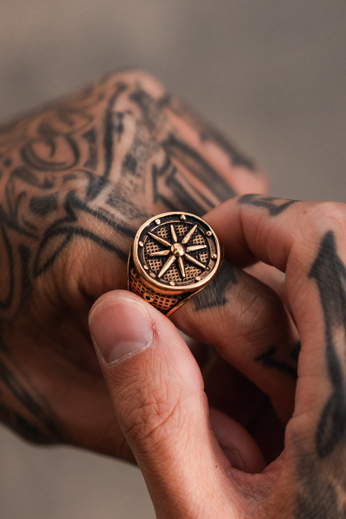 Neptune's Compass Ring | jewelry | Wiccan Center