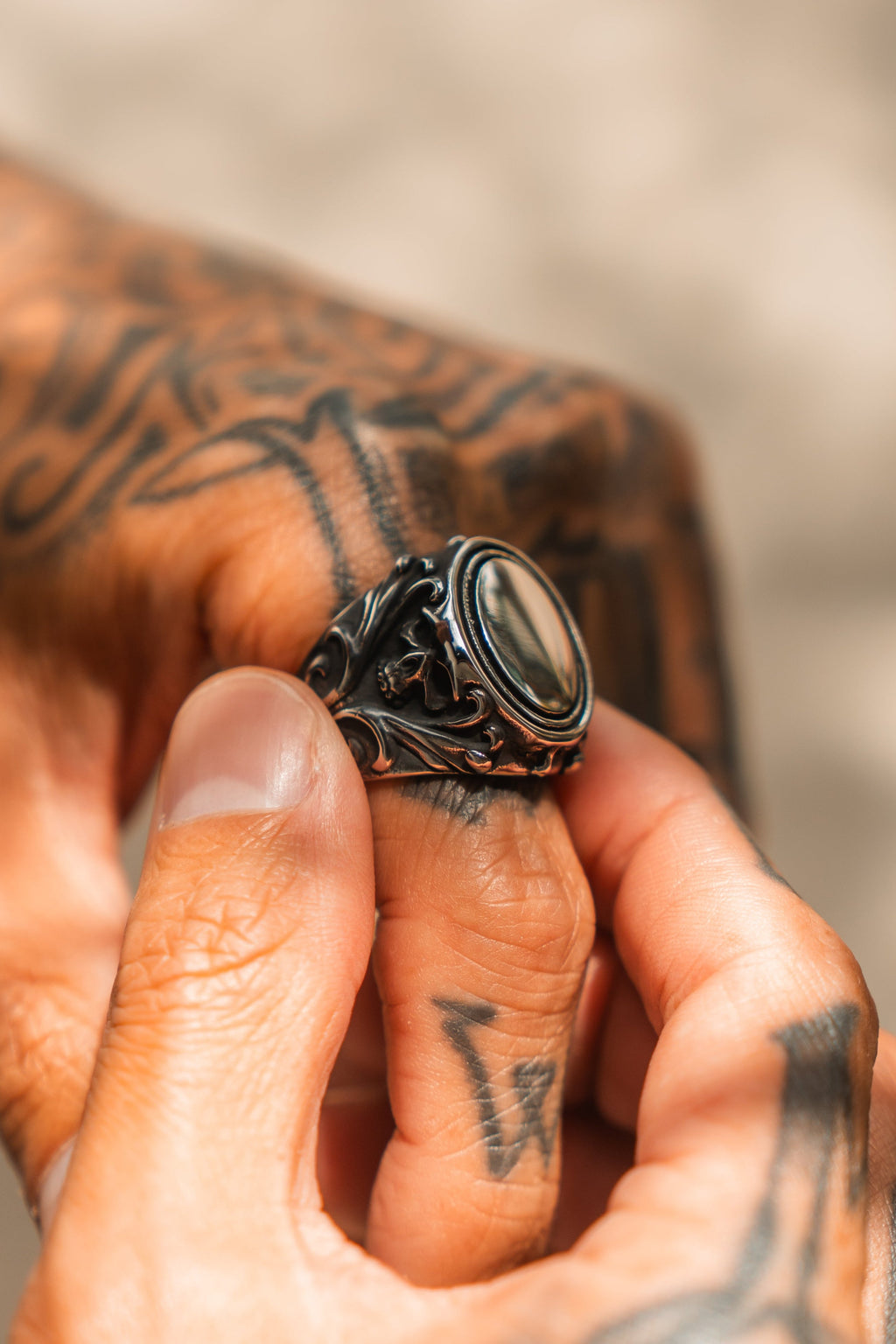 No Face Ring | jewelry | Wiccan Center
