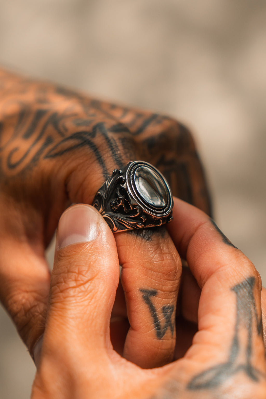 No Face Ring | jewelry | Wiccan Center