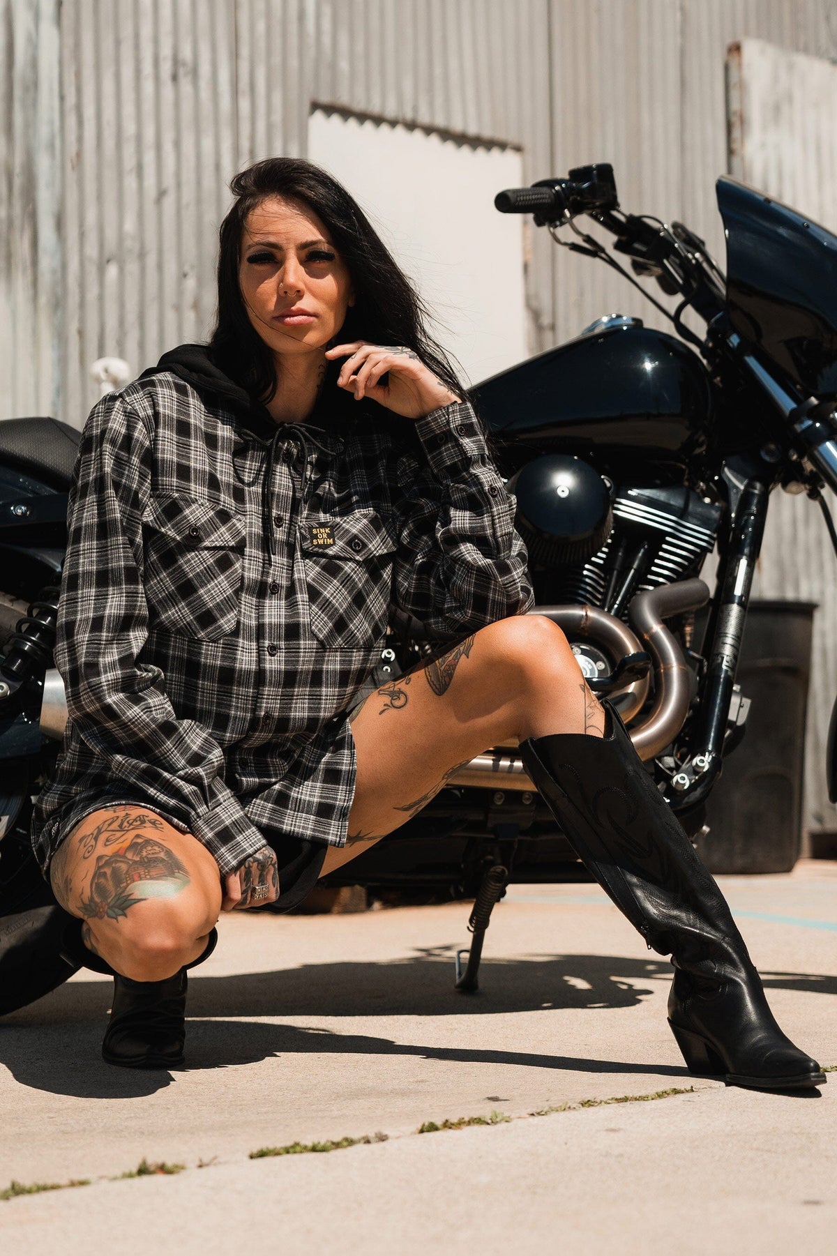 Sink Or Swim Premium Hooded Flannel | | Wiccan Center