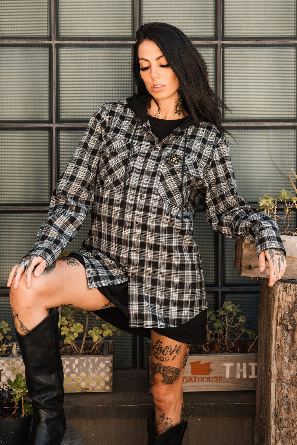 Sink Or Swim Premium Hooded Flannel | | Wiccan Center