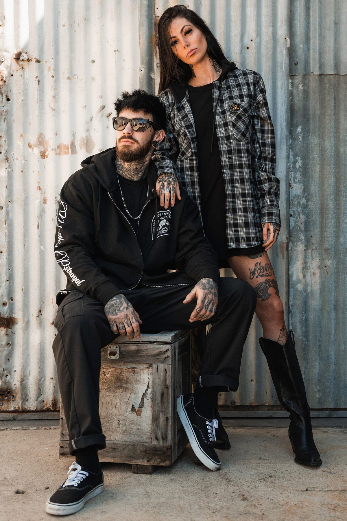 Sink Or Swim Premium Hooded Flannel | | Wiccan Center