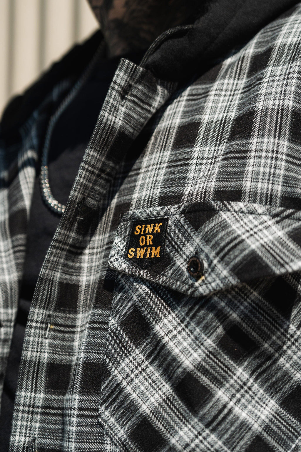 Sink Or Swim Premium Hooded Flannel | | Wiccan Center