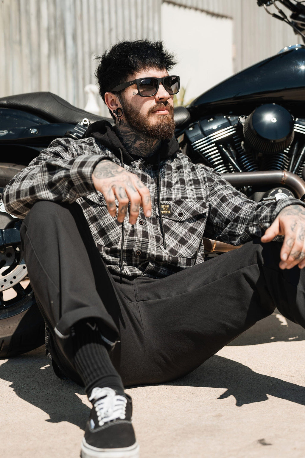 Sink Or Swim Premium Hooded Flannel | | Wiccan Center