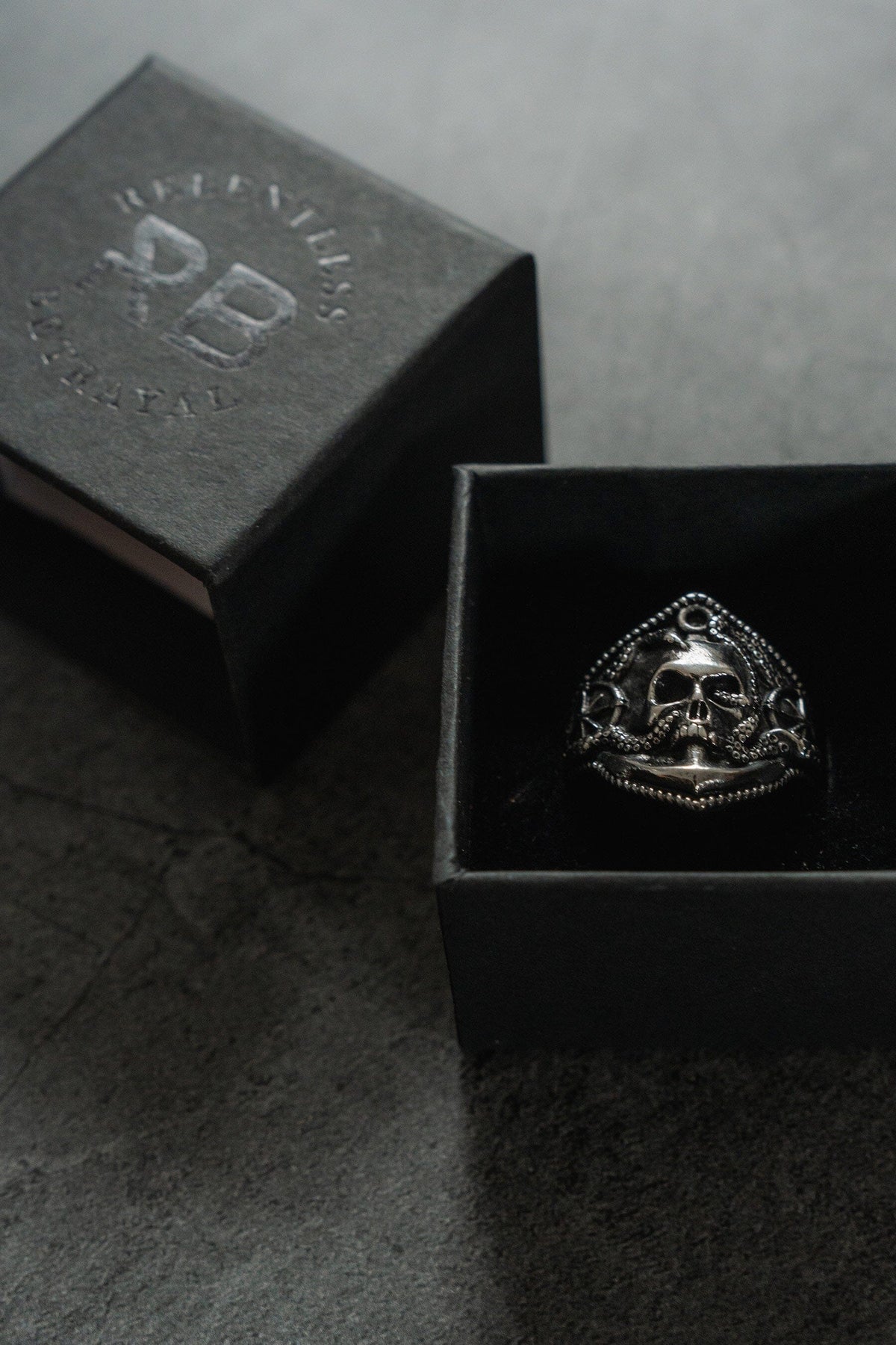 Dead Men Tell No Tales Stainless Steel Ring | jewelry | Wiccan Center