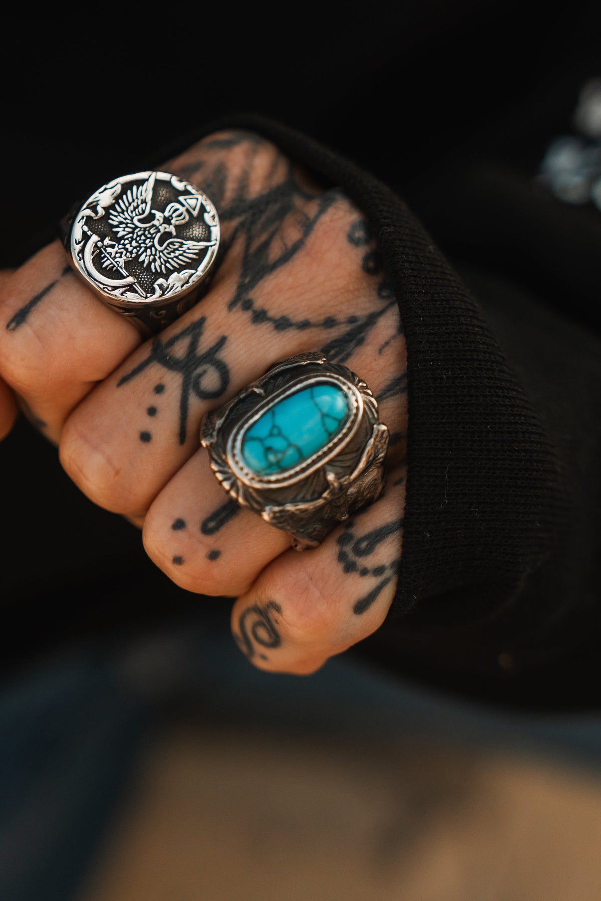 Screaming Eagle Ring | jewelry | Wiccan Center