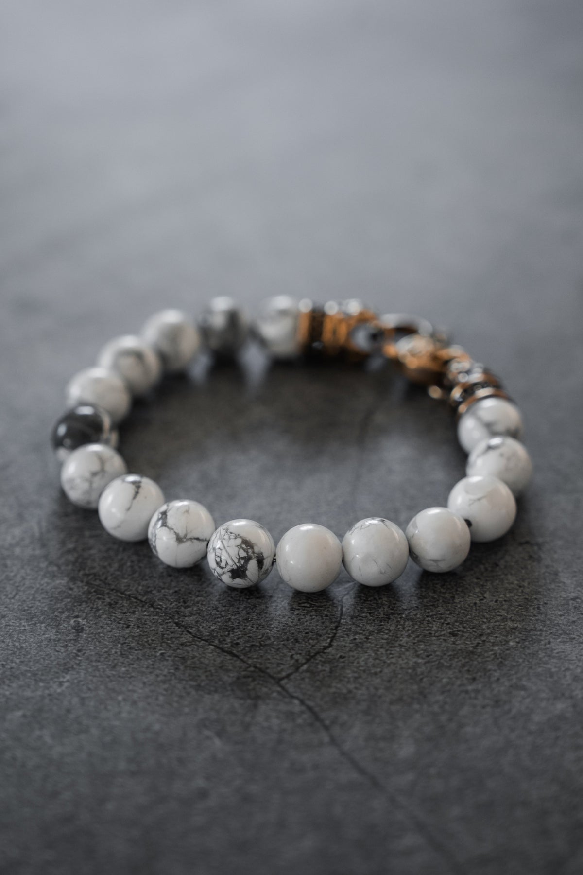 Storm Cloud Gemstone GOLD Ed. Bracelet | jewelry | Wiccan Center