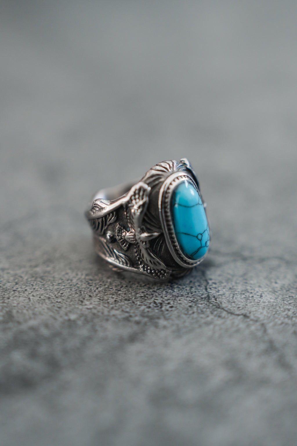 Screaming Eagle Ring | jewelry | Wiccan Center