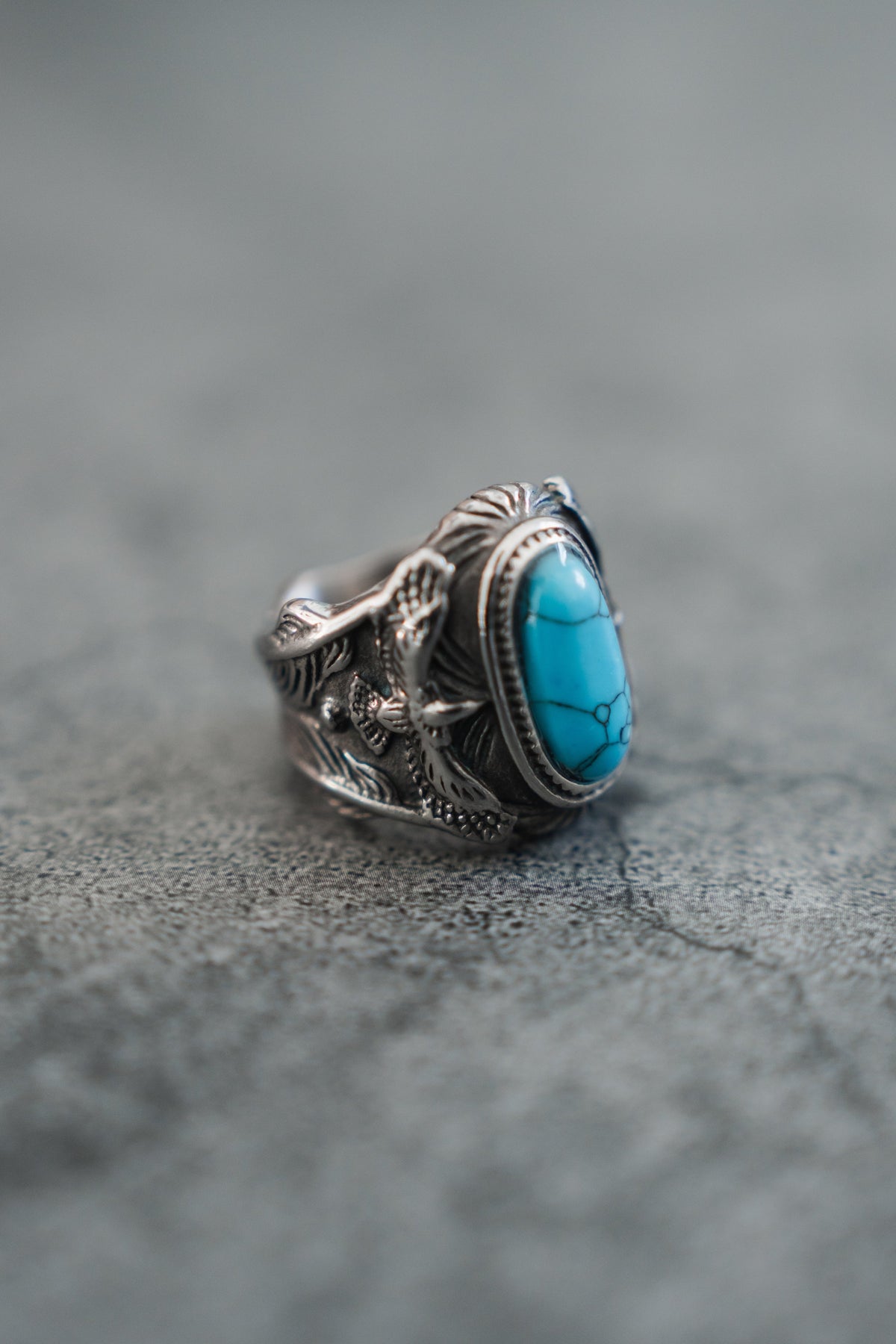 Screaming Eagle Ring | jewelry | Wiccan Center