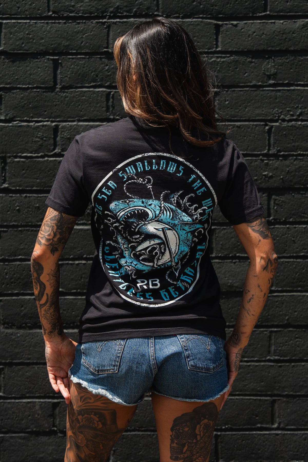 Sea Swallows The Weak Premium T-Shirt | | Wiccan Center