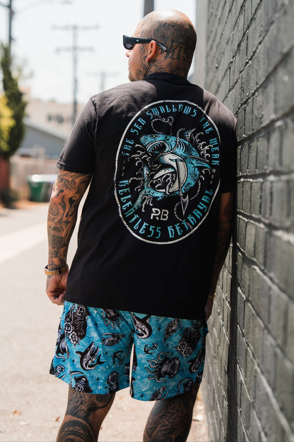 Premium Mesh Shorts | 5.5"- The Sea Swallows the Weak | | Wiccan Center