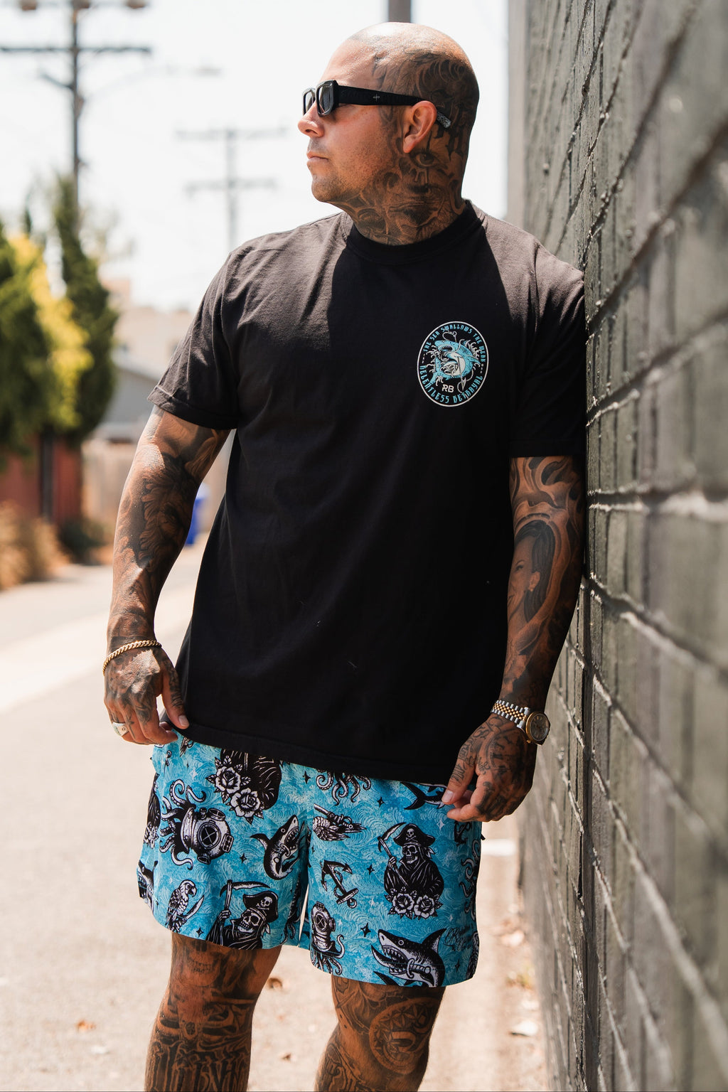 Premium Mesh Shorts | 5.5"- The Sea Swallows the Weak | | Wiccan Center