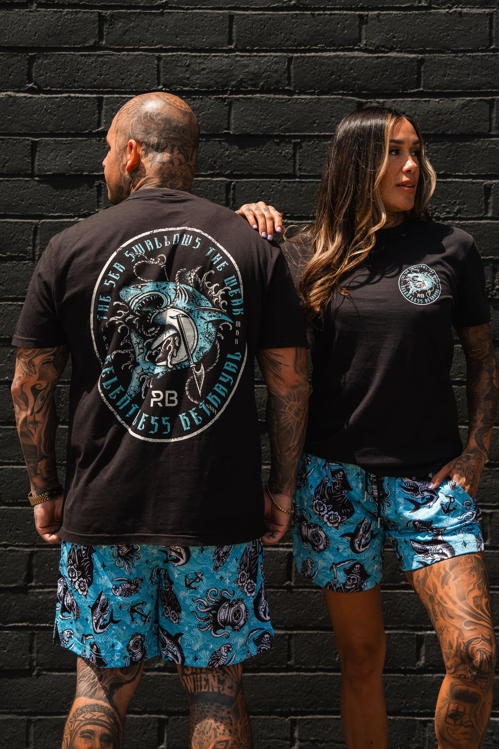 Premium Mesh Shorts | 5.5"- The Sea Swallows the Weak | | Wiccan Center