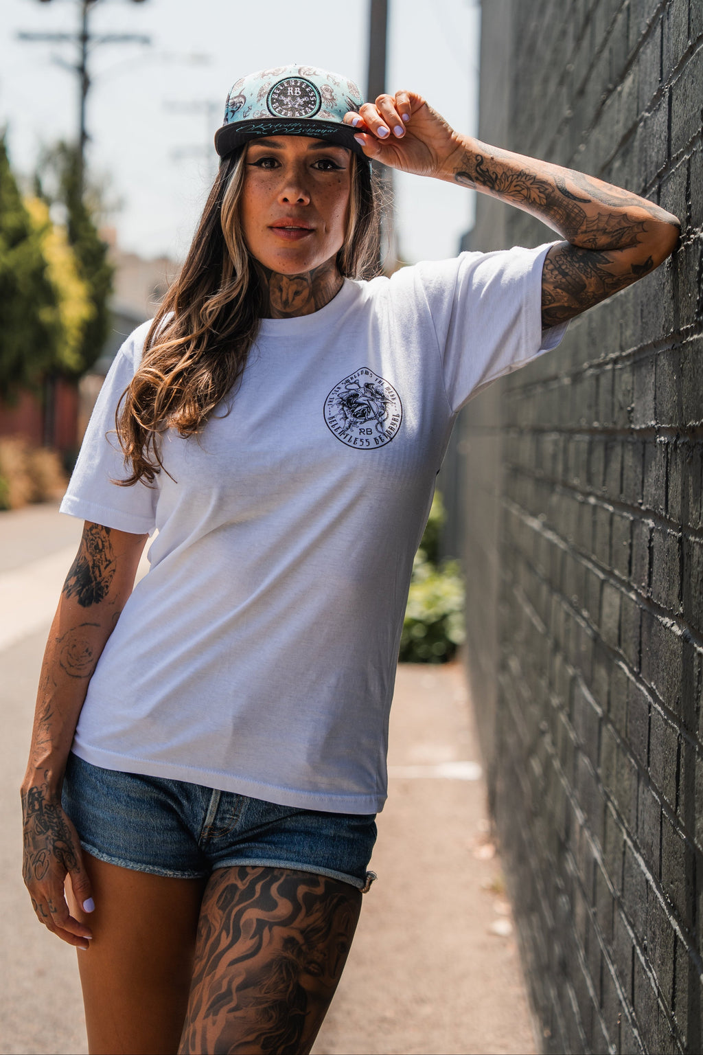 Sea Swallows The Weak White T-Shirt | | Wiccan Center