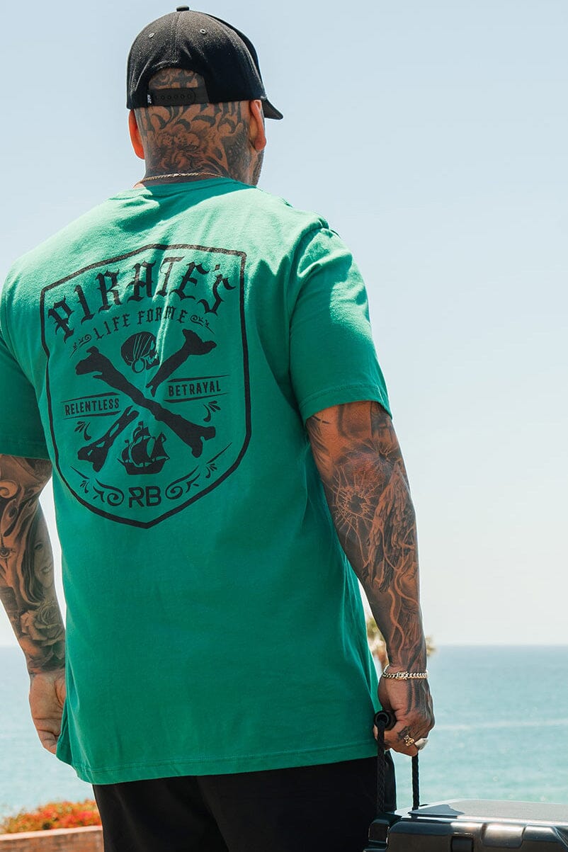 Pirate's Life Sea Green T-Shirt | | Wiccan Center