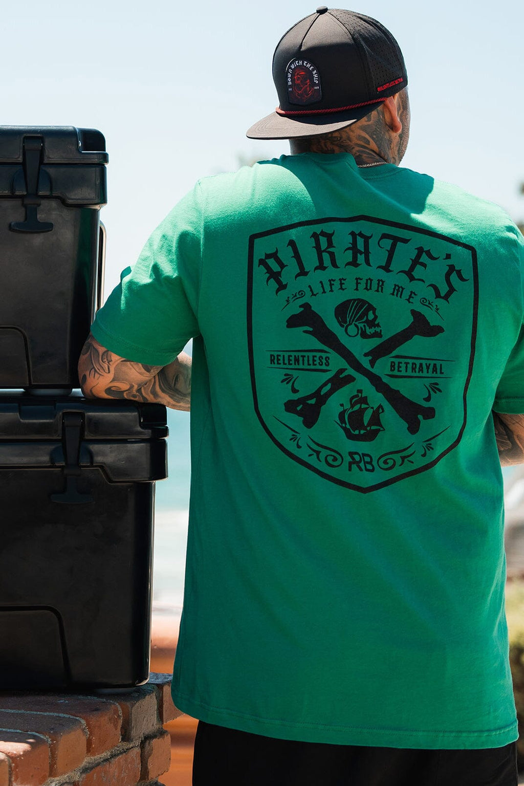 Pirate's Life Sea Green T-Shirt | | Wiccan Center