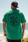 Pirate's Life Sea Green T-Shirt | | Wiccan Center