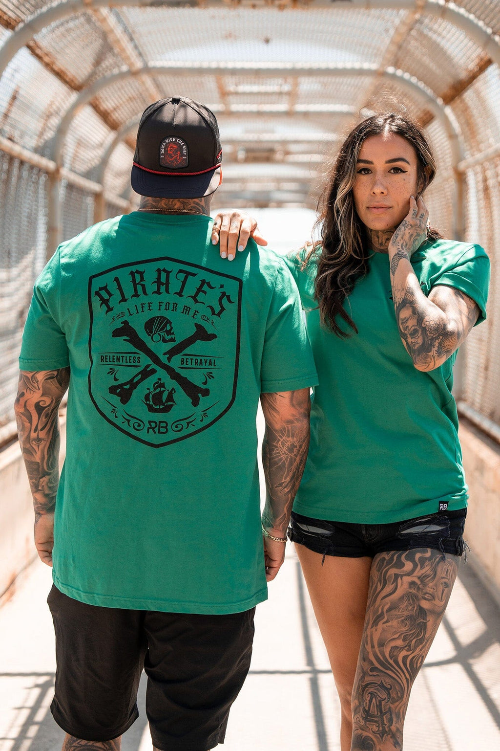 Pirate's Life Sea Green T-Shirt | | Wiccan Center